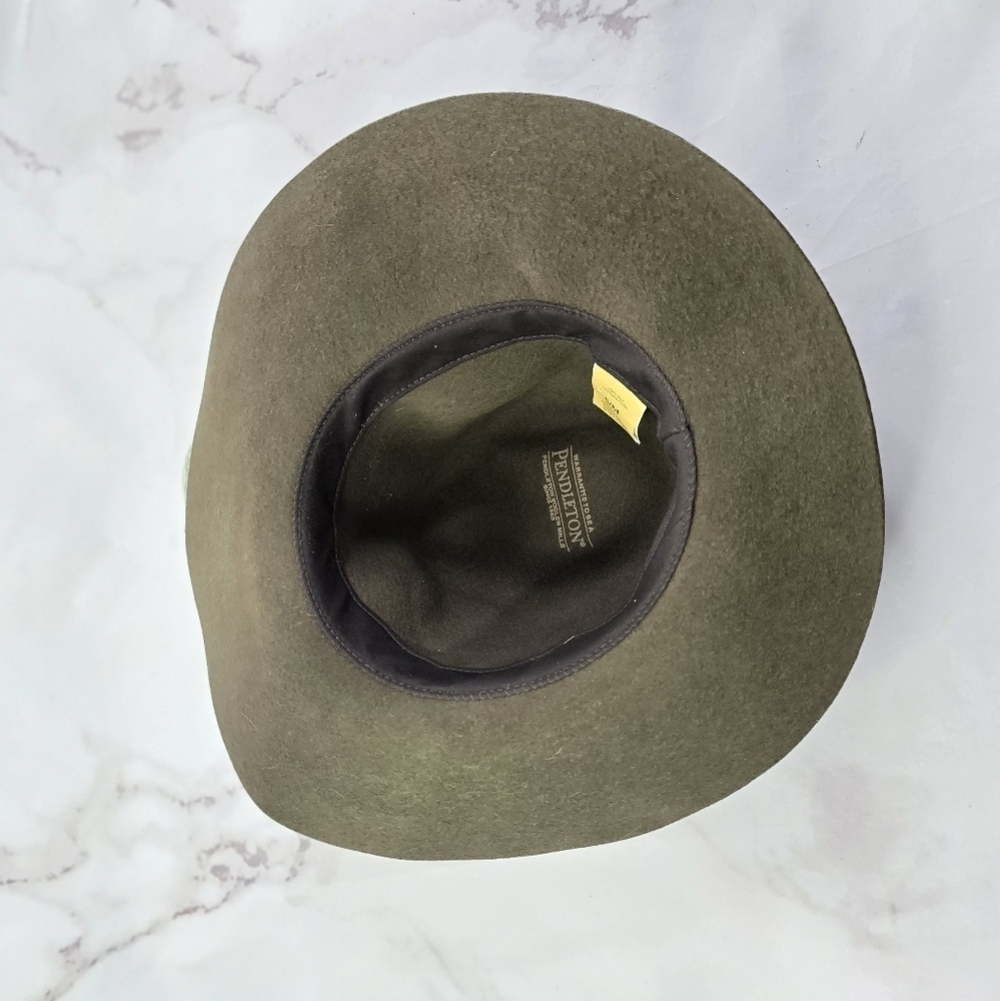 Pendleton Hat Womens Brown S M Marni Felted Wool Cap Packable Floppy Crushable View 5